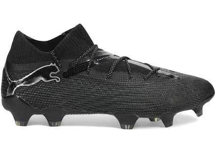 Мужские бутсы Puma Future Ultimate 7 FG/AG, черно-серебристые