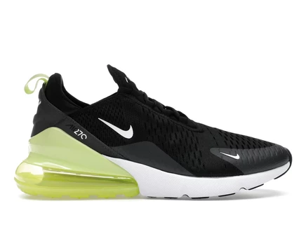 Мужские кроссовки Nike Air Max 270, светло-лимонные/черные