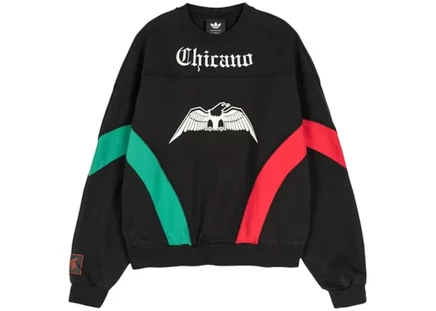 Мужской свитшот Adidas x Willy Chavarria Chicano, черный