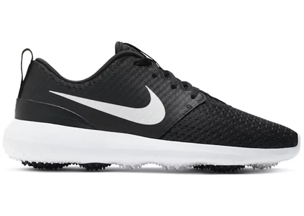 Женские кроссовки для гольфа Nike Roshe Golf, черно-белые