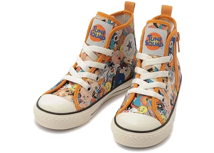 Детские кеды Converse Space Jam, оранжево/многоцветные/белые