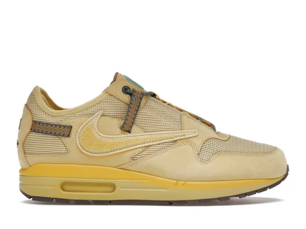 Мужские кроссовки Nike Air Max 1 Travis Scott, Saturn Gold
