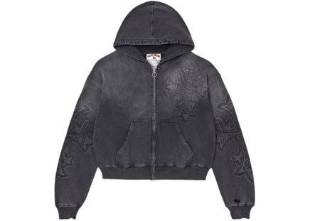 Мужское худи Vale Forever Carver на молнии, черное