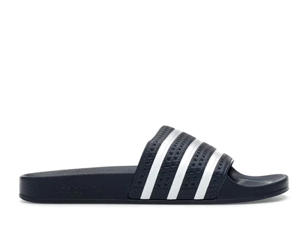 Мужские сланцы Adidas Adilette, сине-белые