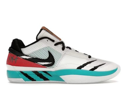 Мужские кроссовки Nike Ja 1 Reverse Scratch, белые/черные