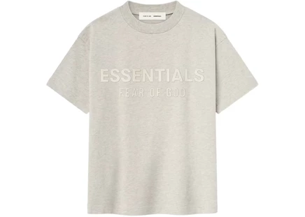 Детская футболка Fear of God Essentials Classic, серая