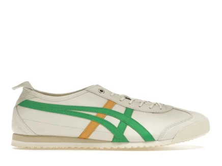 Мужские кроссовки Onitsuka Tiger Mexico 66, кремово-зеленые