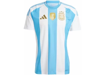 Мужская футболка adidas argentina 24 home, бело-синяя