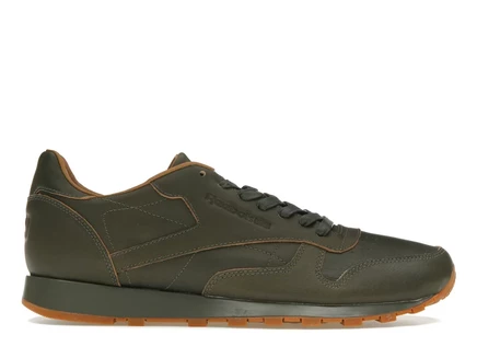 Мужские кроссовки Reebok Classic Leather Kendrick Lamar, оливковые