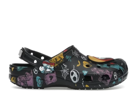 Мужские сабо Crocs Sally и Jack, черно-оранжевые