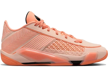 Jordan 38 Low PF Mother's Day (Solid Sole) crimson tint/orange pulse/black