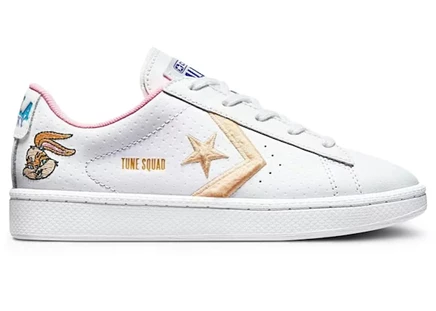 Детские кеды Converse Pro Leather Lola Bunny, белые/мульти