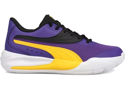 Мужские кроссовки Puma Triple Basketball, фиолетово-желтые