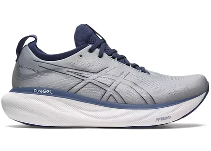 Мужские кроссовки ASICS Gel-Nimbus 25, серо-индиговые