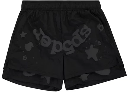 Мужские шорты SP5DER Beluga Double Layer, черные