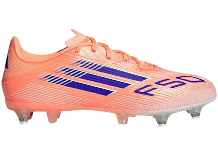 Мужские бутсы Adidas F50 League SG Coral Blaze, оранжевые