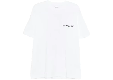 Унисекс футболка Carhartt WIP S/S Caps, белая