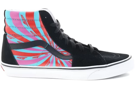 Мужские кеды Vans Sk8‑Hi Retro Mart, черно‑белые