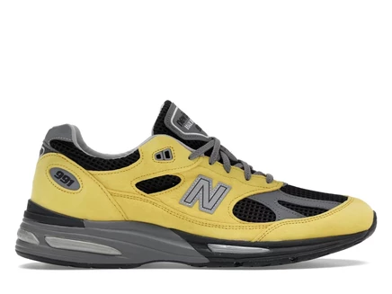 New Balance 991v2 MiUK City Exclusive Pack Asia-Pacific (Casestudy Seoul/Up There Melbourne Exclusive) yellow/black/grey