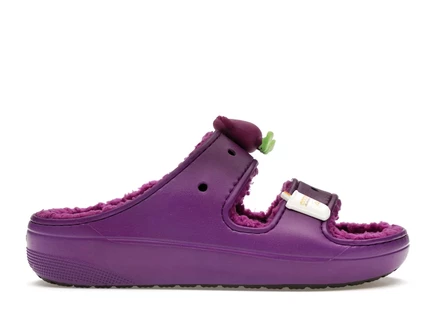 Мужские сандалии Crocs Classic Cozzzy Grimace, фиолетовые