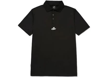 Мужское поло 100 thieves birdie короткий рукав, черное