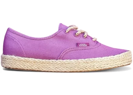 Женские эспадрильи Vans Authentic, фиолетовые