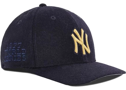 Мужская шапка Kith x New Era Wool Melton 600 GSM, ночная