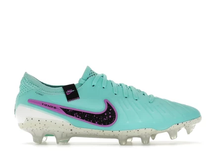 Мужские бутсы Nike Tiempo Legend 10 Elite FG, бирюзовые