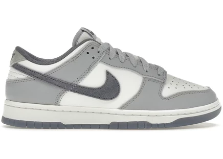 Кроссовки Nike Dunk Low SE Light Carbon, бело-серые