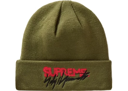 Унисекс шапка Supreme Yohji Yamamoto New Era, оливковая