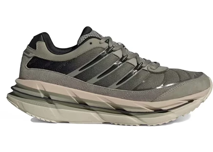 Мужские кроссовки Adidas Adistar HRMY, серебристо-черно-оливковые