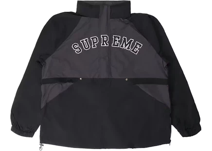 Мужской пуловер Supreme Court Half-Zip, черный