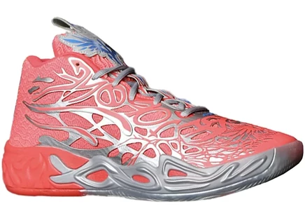 Мужские кроссовки Puma LaMelo Ball MB.04 SLAM «Out Of This World», серебристые