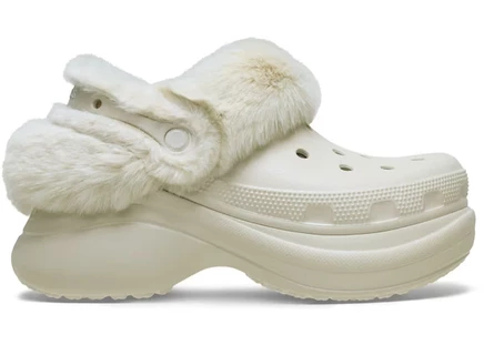 Женские сабо Crocs Classic Bae Lined, бежевые