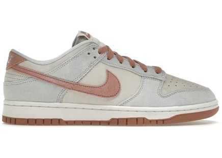 Кроссовки Nike Dunk Low Fossil Rose, серо-розовые