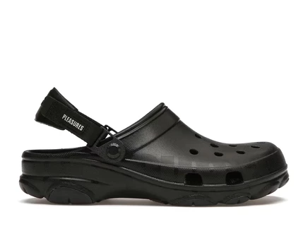 Унисекс сабо Crocs Classic All-Terrain x Pleasures, черные