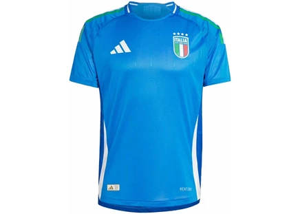 Мужская футболка Adidas Italy 2024 Home Authentic, синяя