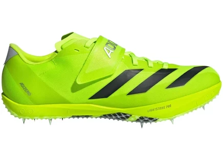 Мужские кроссовки Adidas Adizero HJ, лимонные/черные/серебристые