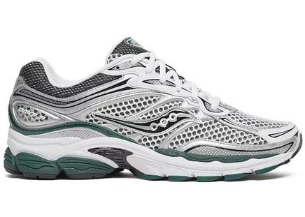 Мужские кроссовки Saucony ProGrid Omni 9, бело-зеленые
