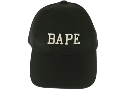 Унисекс кепка Bape Happy New Year 2022 Strapback, черная