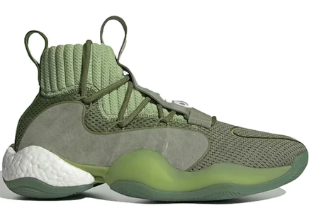 Мужские кроссовки Adidas Crazy BYW PRD Pharrell, зелёные