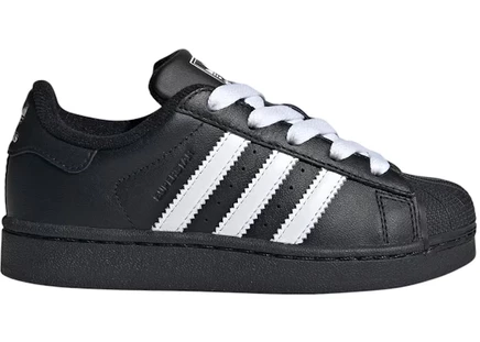 Детские кеды Adidas Superstar II PS, черный/белый