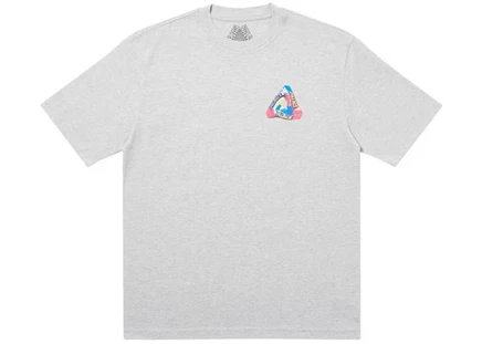 Мужская футболка Palace I Don't Skate, серый меланж