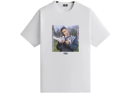 Футболка KITH Mike Tyson Vintage, белая