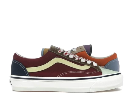 Мужские кроссовки Vans Old Skool 36 колор‑блок, многоцветные