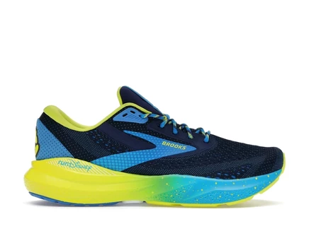 Мужские кроссовки brooks adrenaline gts 24, сине-желтые
