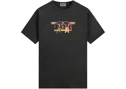 Мужская футболка KITH x Marvel vs. Capcom Circus, черная