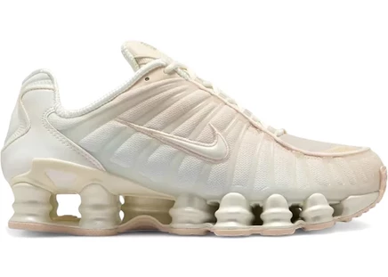 Женские кроссовки Nike Shox TL, перламутрово-белые