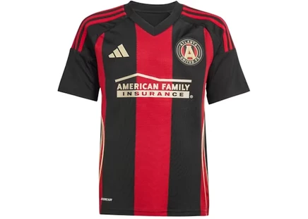 Мужская домашняя футболка Adidas Atlanta United FC, черно-красная