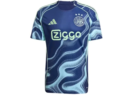 Мужская джерси Adidas Ajax Amsterdam 25/26 Away, темно-синяя